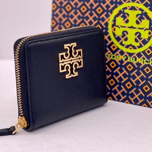 Tory Burch Britten Medium Wallet Black - Picture 3 of 9